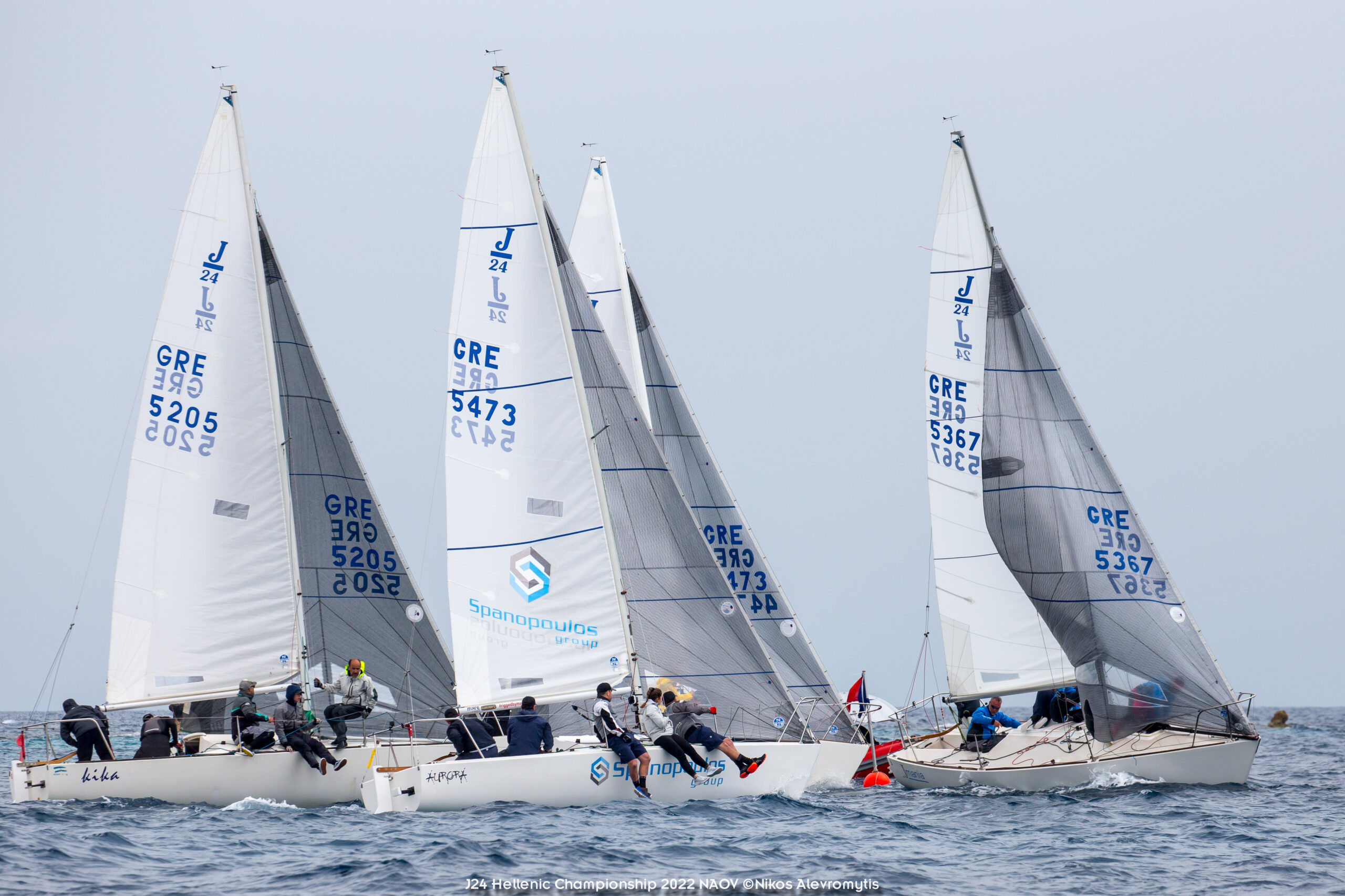 J24 Hellenic Championship 2022.NAOV ©Nikos Alevromytis