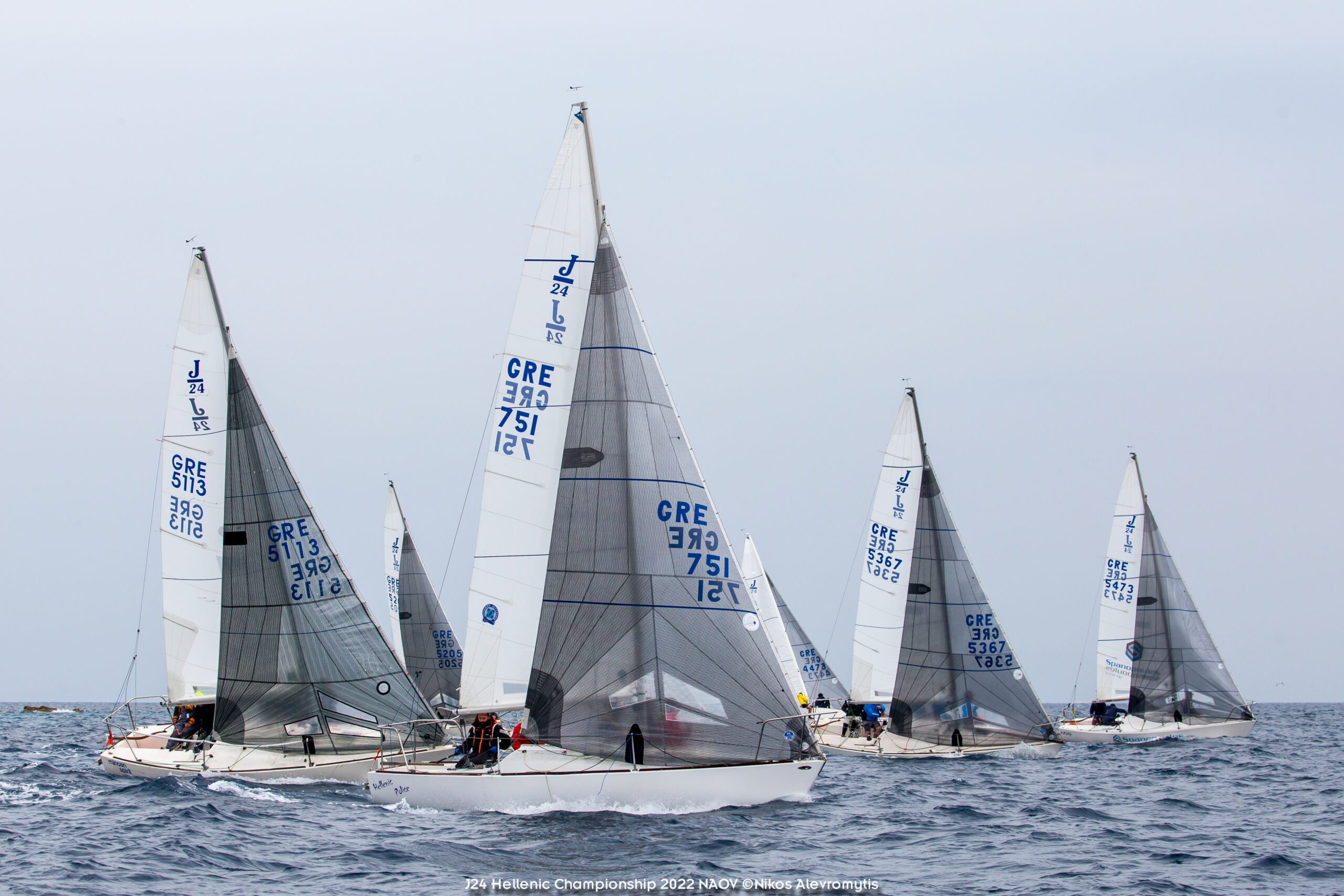 J24 Hellenic Championship 2022.NAOV ©Nikos Alevromytis