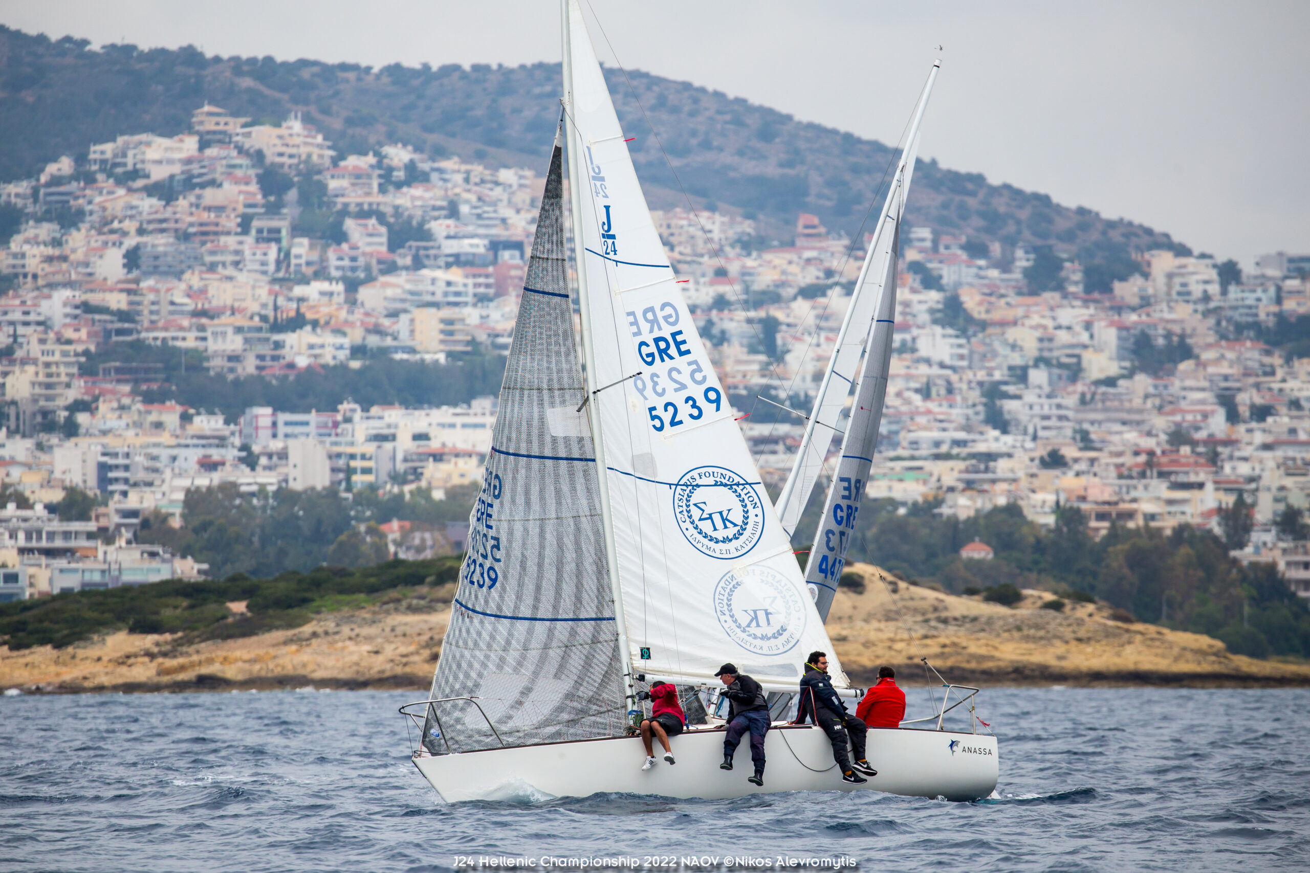 J24 Hellenic Championship 2022.NAOV ©Nikos Alevromytis