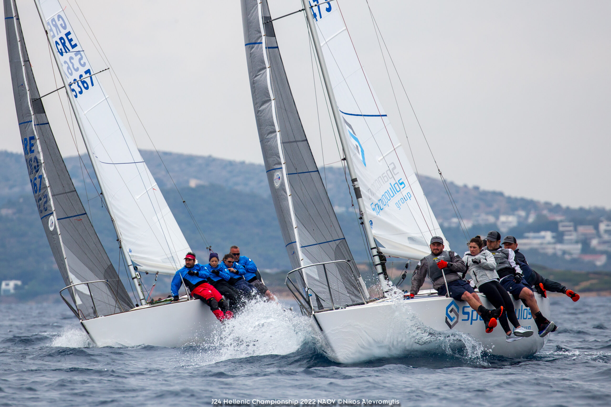 J24 Hellenic Championship 2022.NAOV ©Nikos Alevromytis