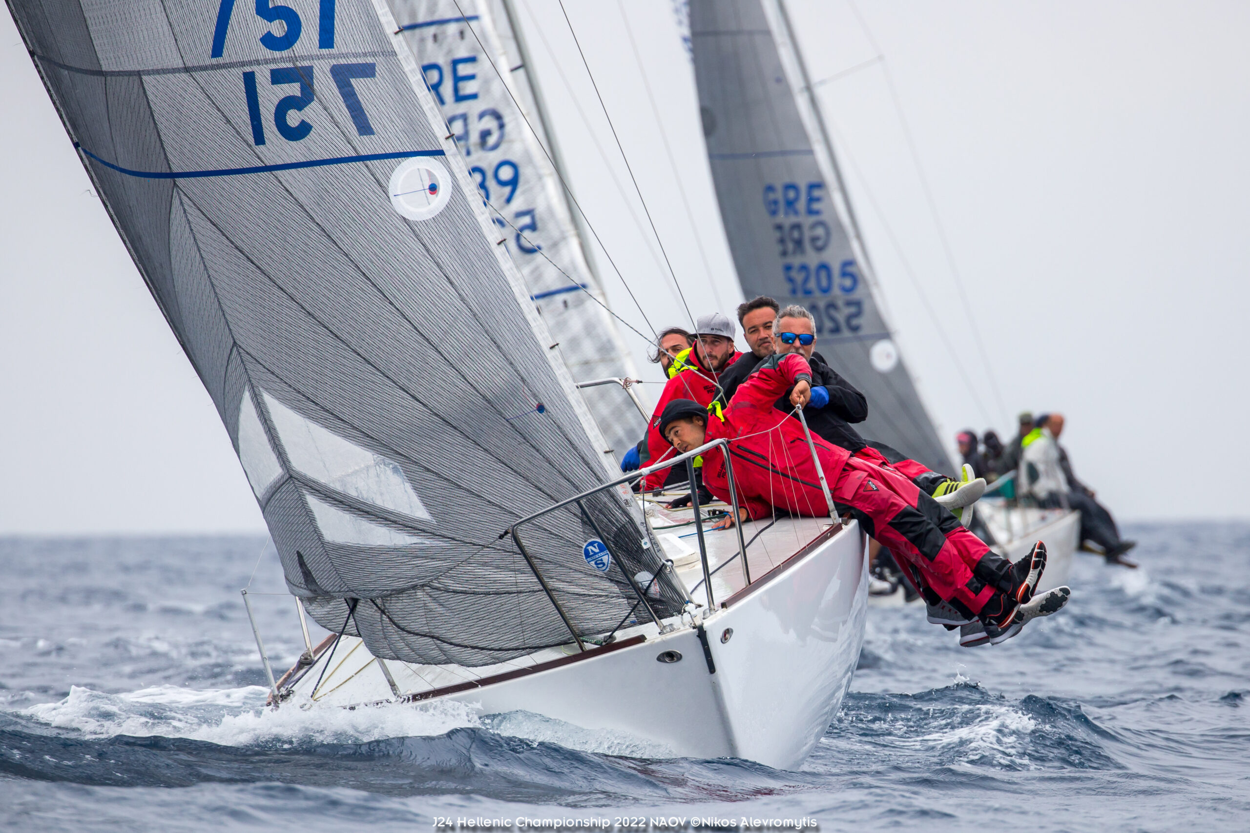 J24 Hellenic Championship 2022.NAOV ©Nikos Alevromytis