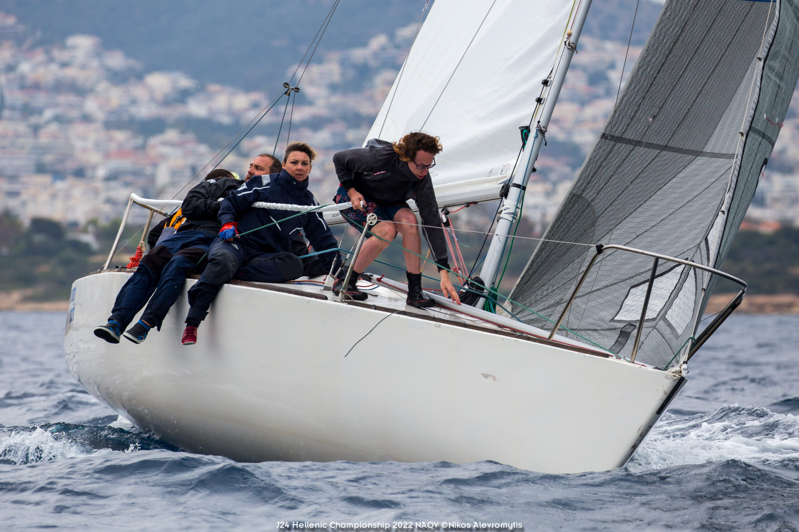 J24 Hellenic Championship 2022.NAOV ©Nikos Alevromytis