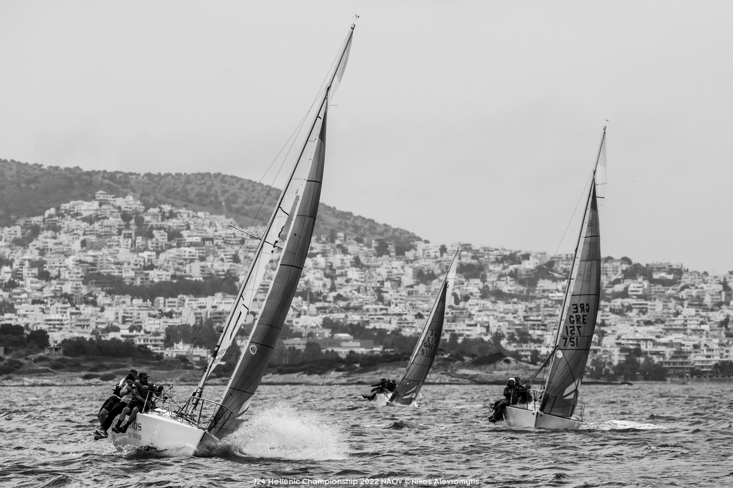 J24 Hellenic Championship 2022.NAOV ©Nikos Alevromytis