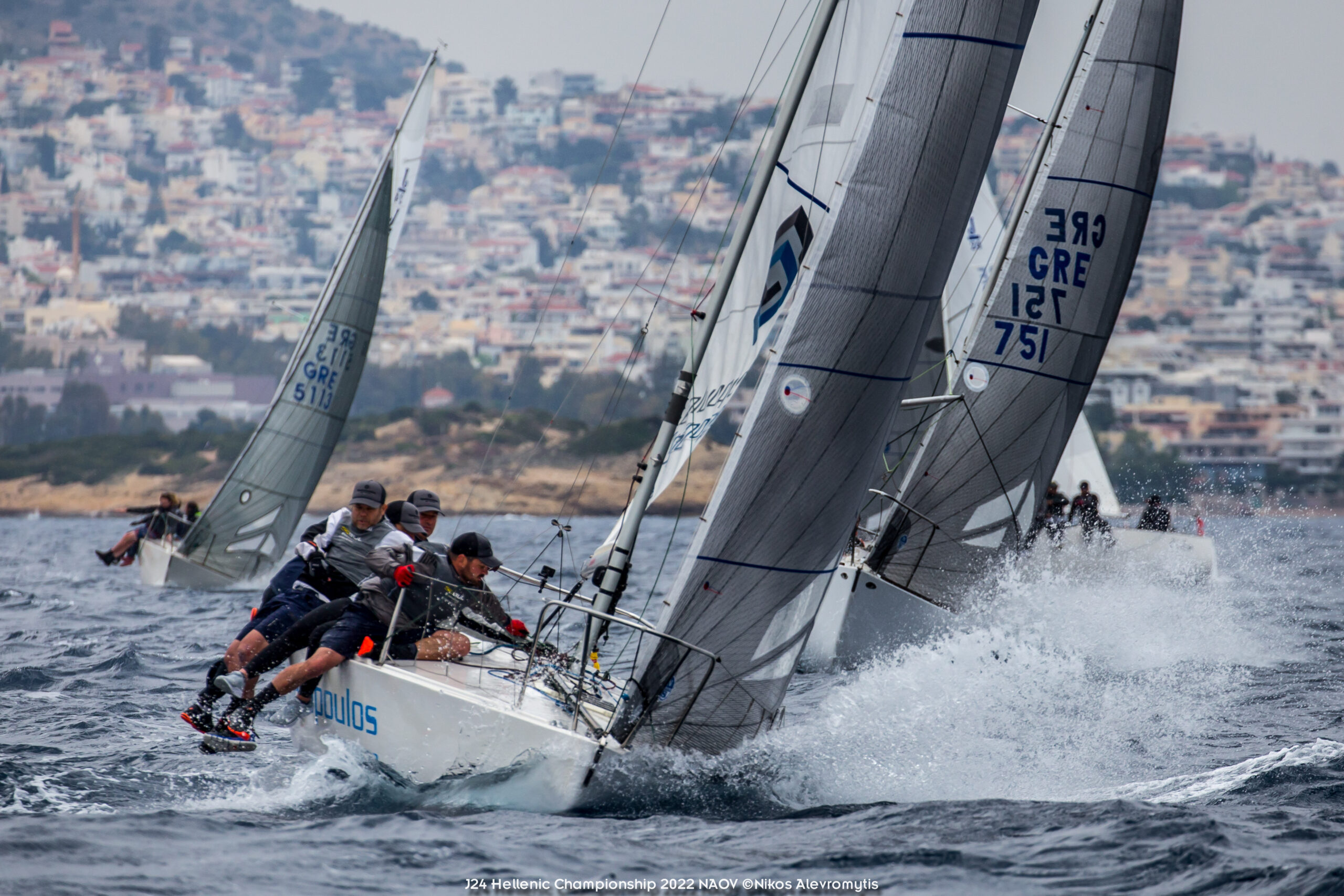 J24 Hellenic Championship 2022.NAOV ©Nikos Alevromytis