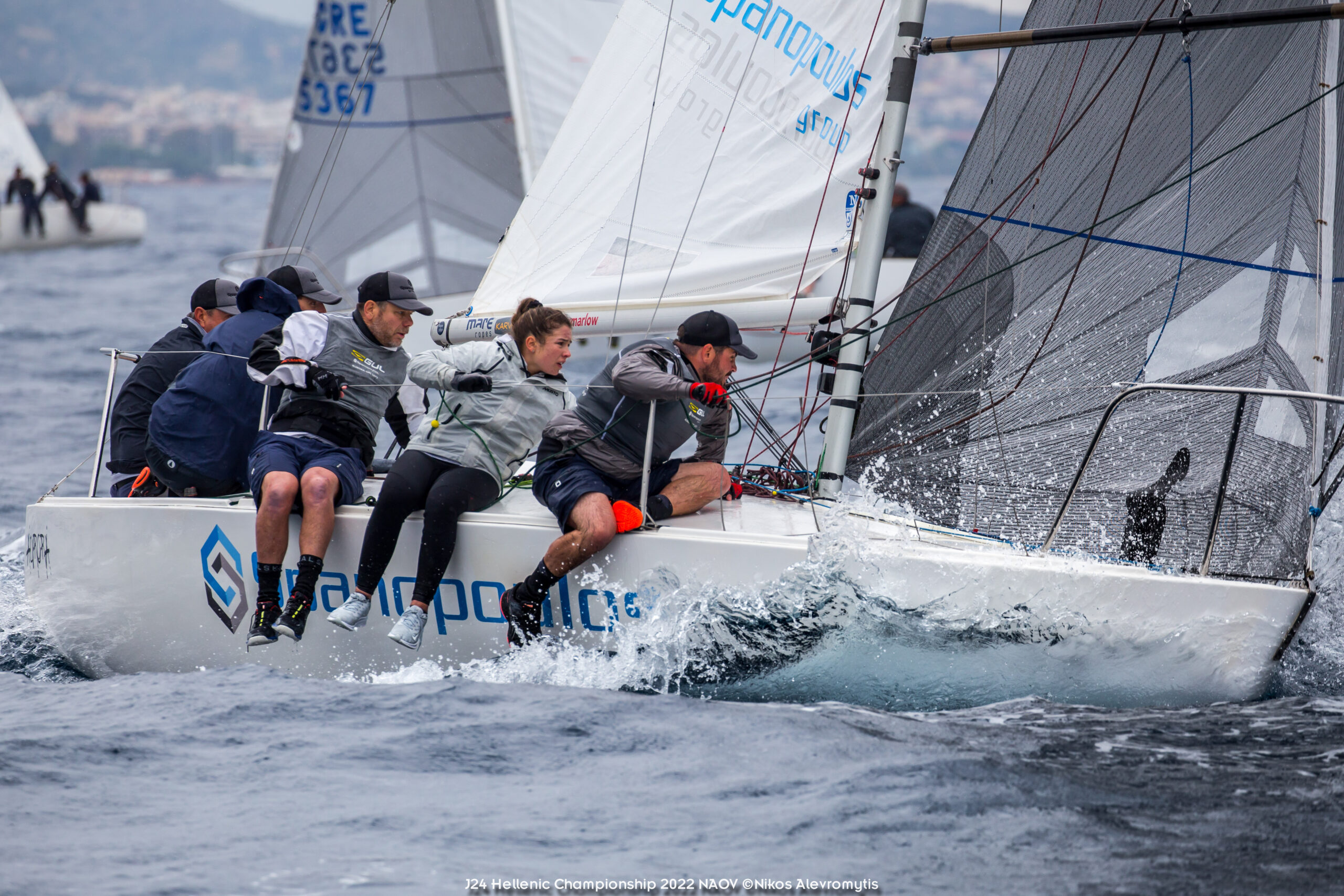 J24 Hellenic Championship 2022.NAOV ©Nikos Alevromytis