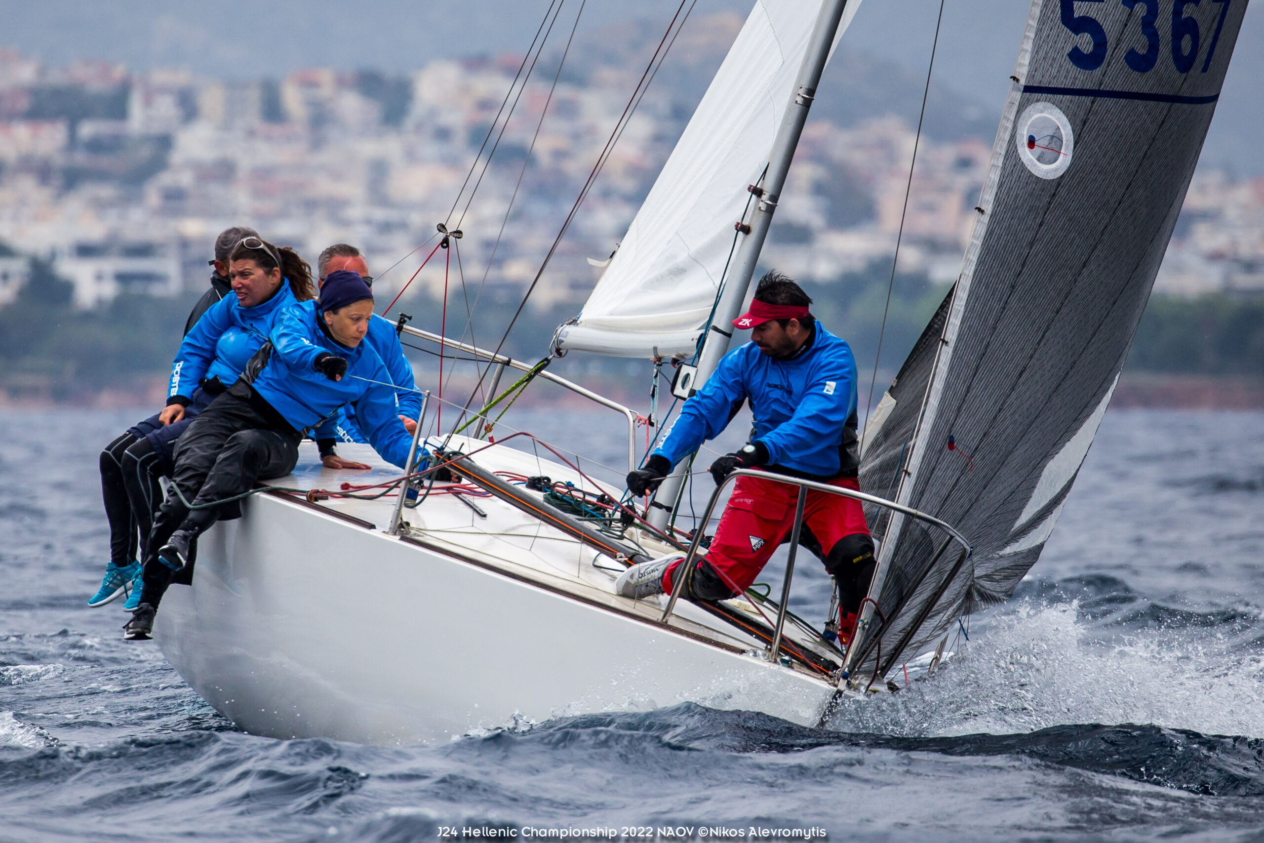 J24 Hellenic Championship 2022.NAOV ©Nikos Alevromytis