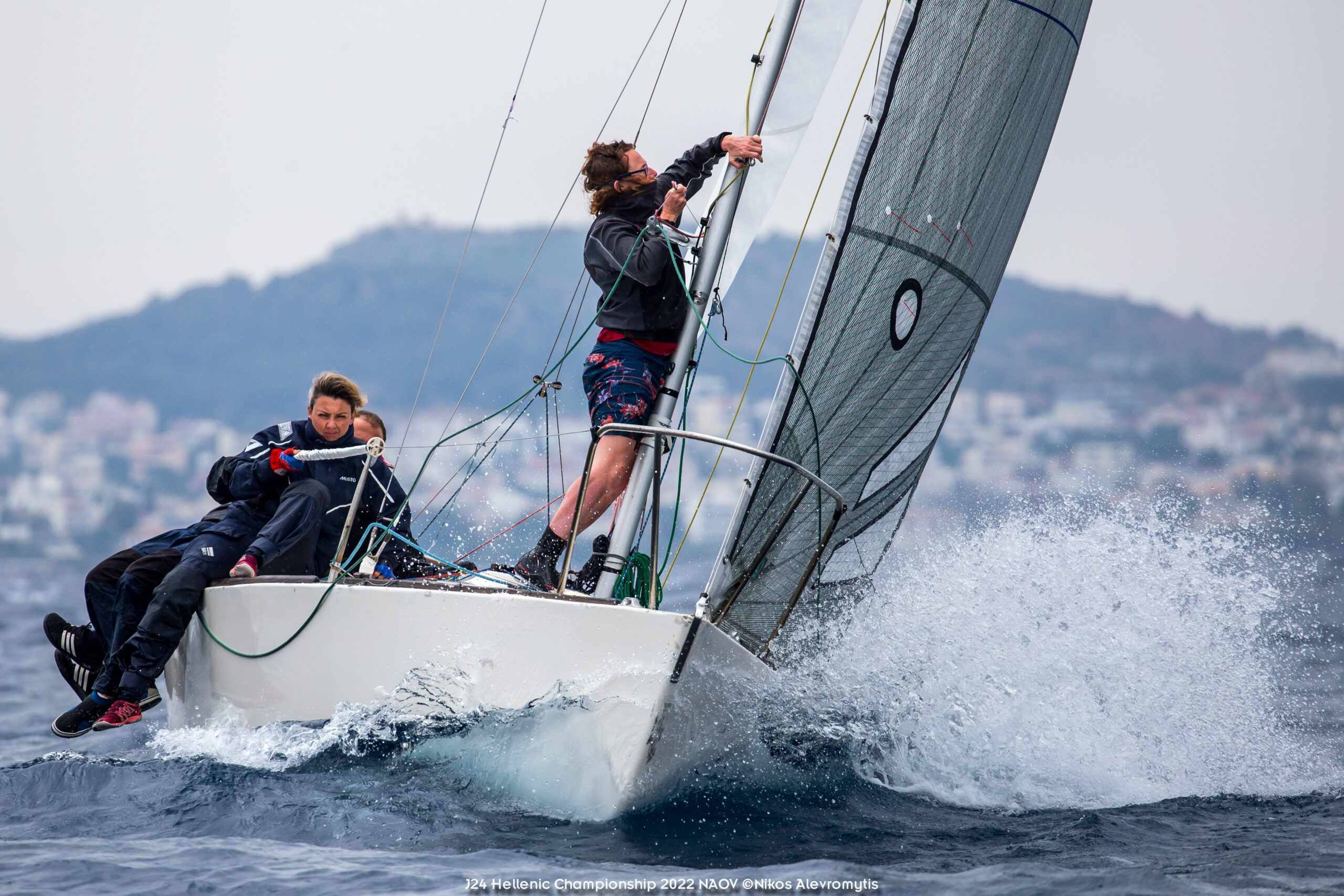 J24 Hellenic Championship 2022.NAOV ©Nikos Alevromytis