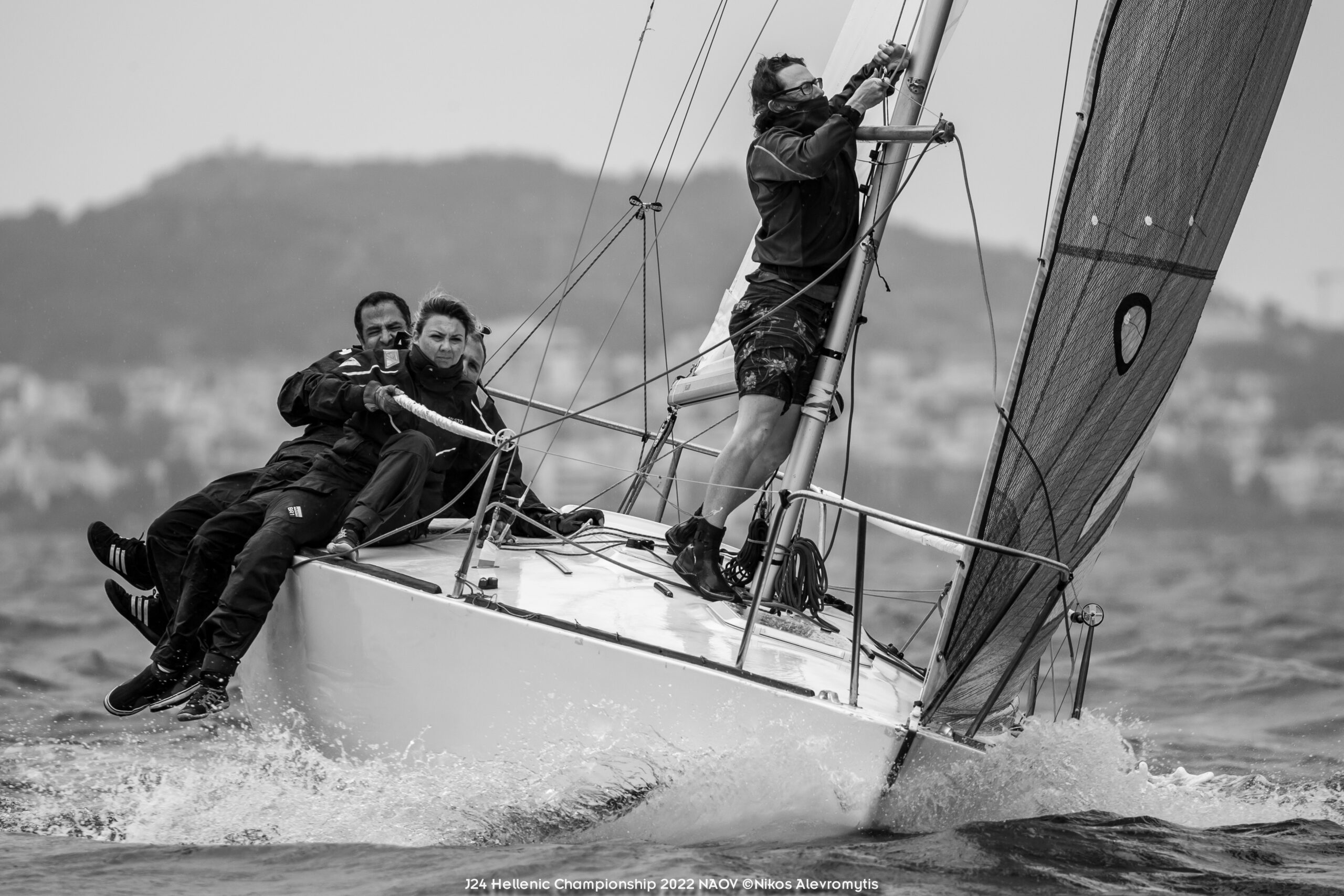 J24 Hellenic Championship 2022.NAOV ©Nikos Alevromytis