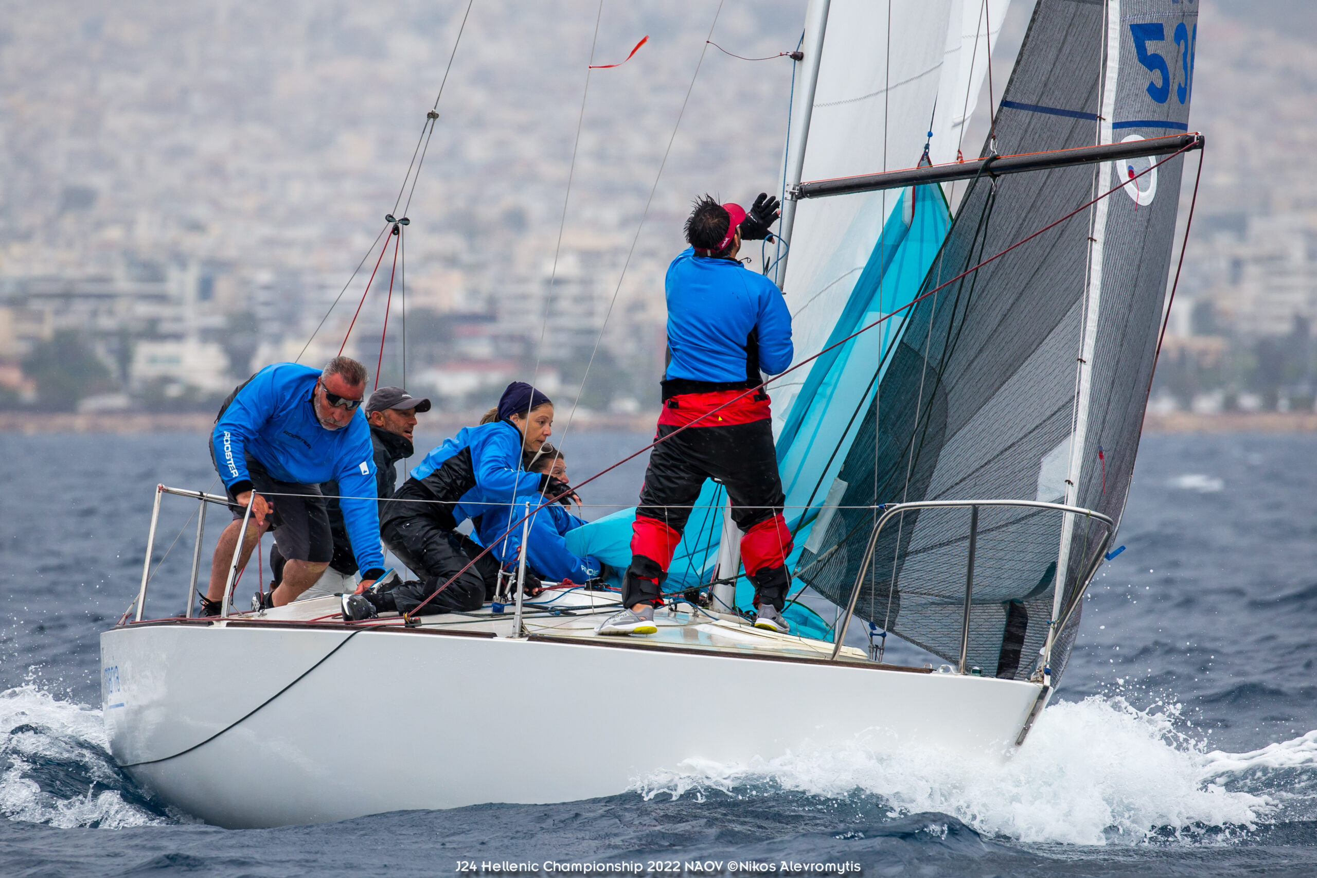 J24 Hellenic Championship 2022.NAOV ©Nikos Alevromytis