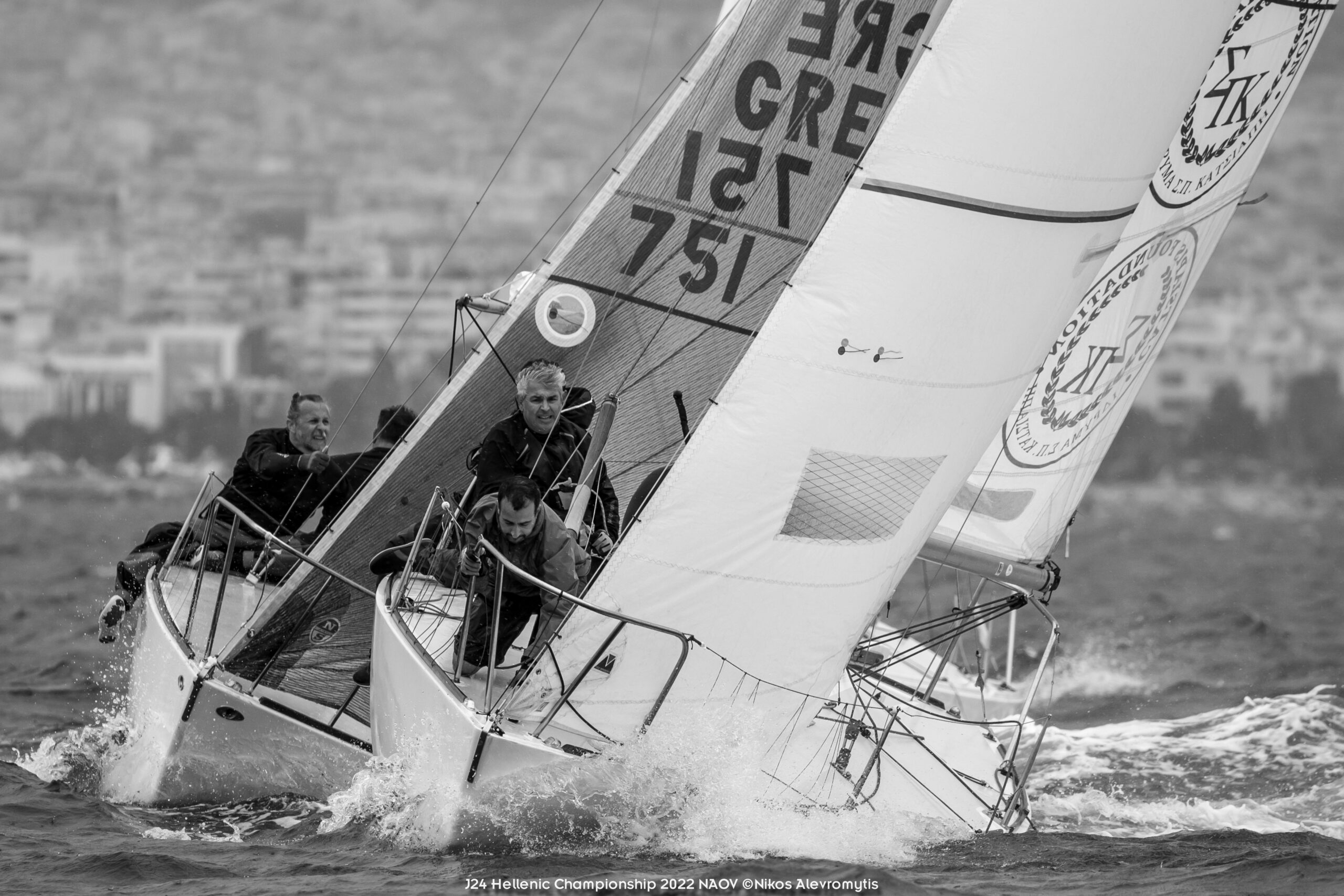 J24 Hellenic Championship 2022.NAOV ©Nikos Alevromytis