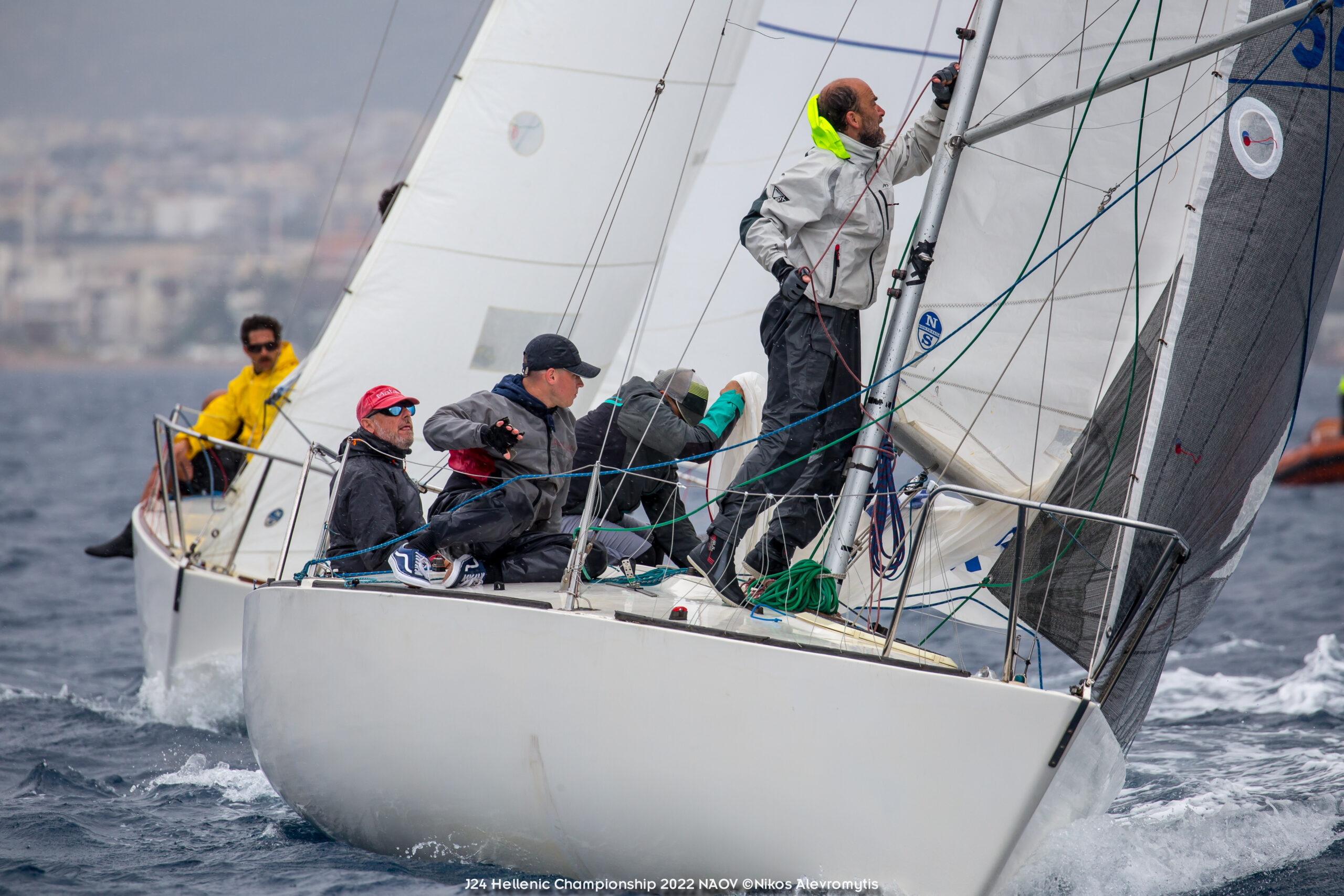 J24 Hellenic Championship 2022.NAOV ©Nikos Alevromytis