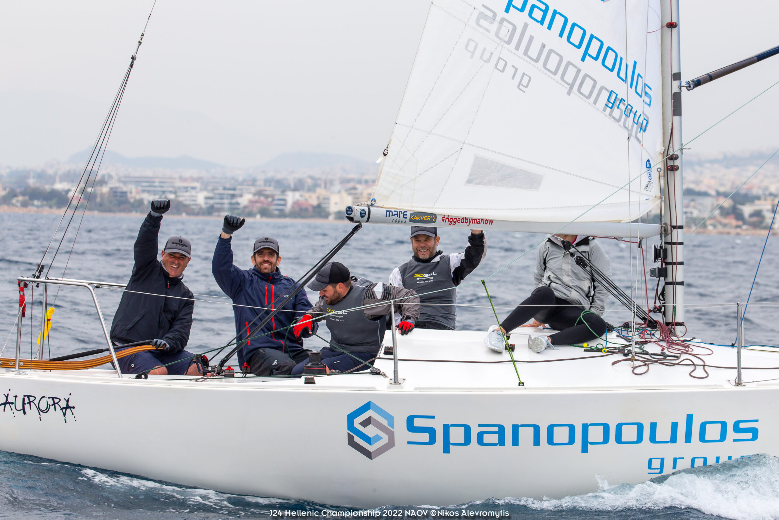 J24 Hellenic Championship 2022.NAOV ©Nikos Alevromytis