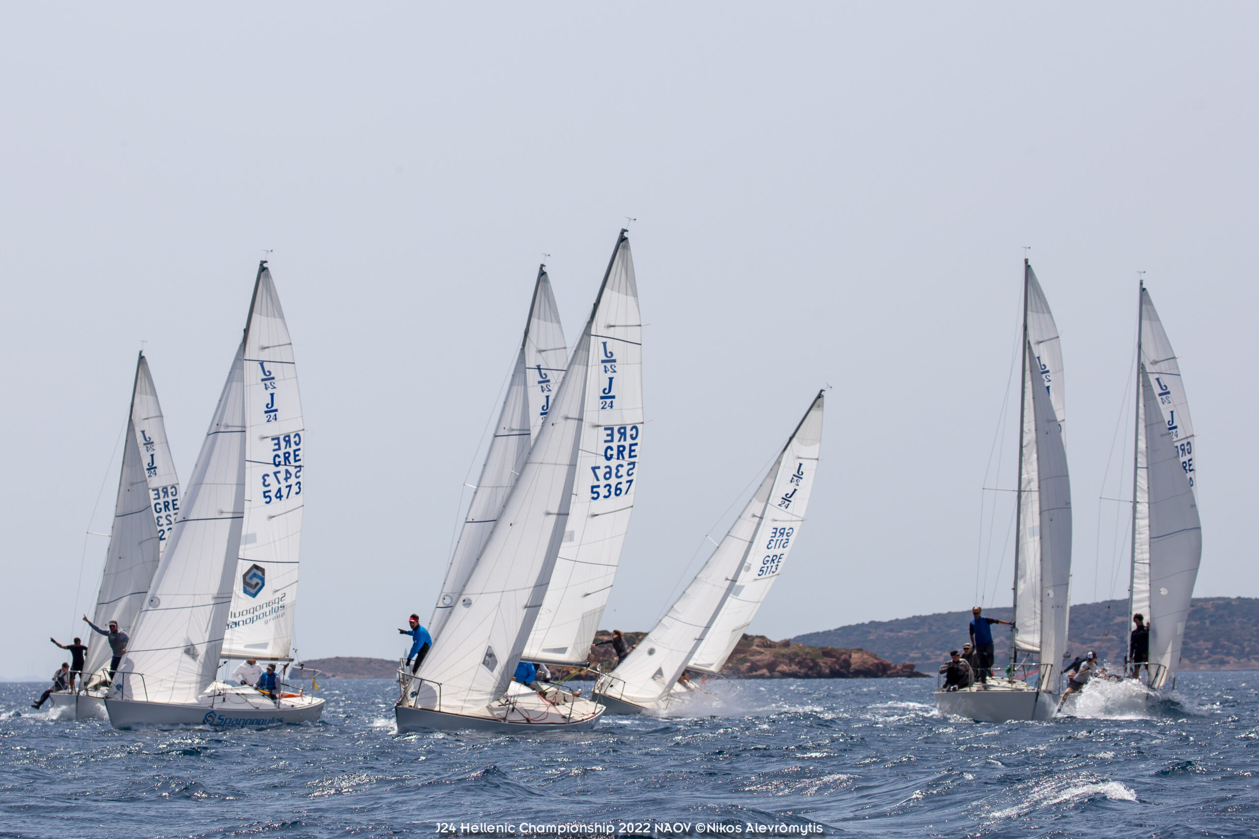 J24 Hellenic Championship 2022.NAOV ©Nikos Alevromytis