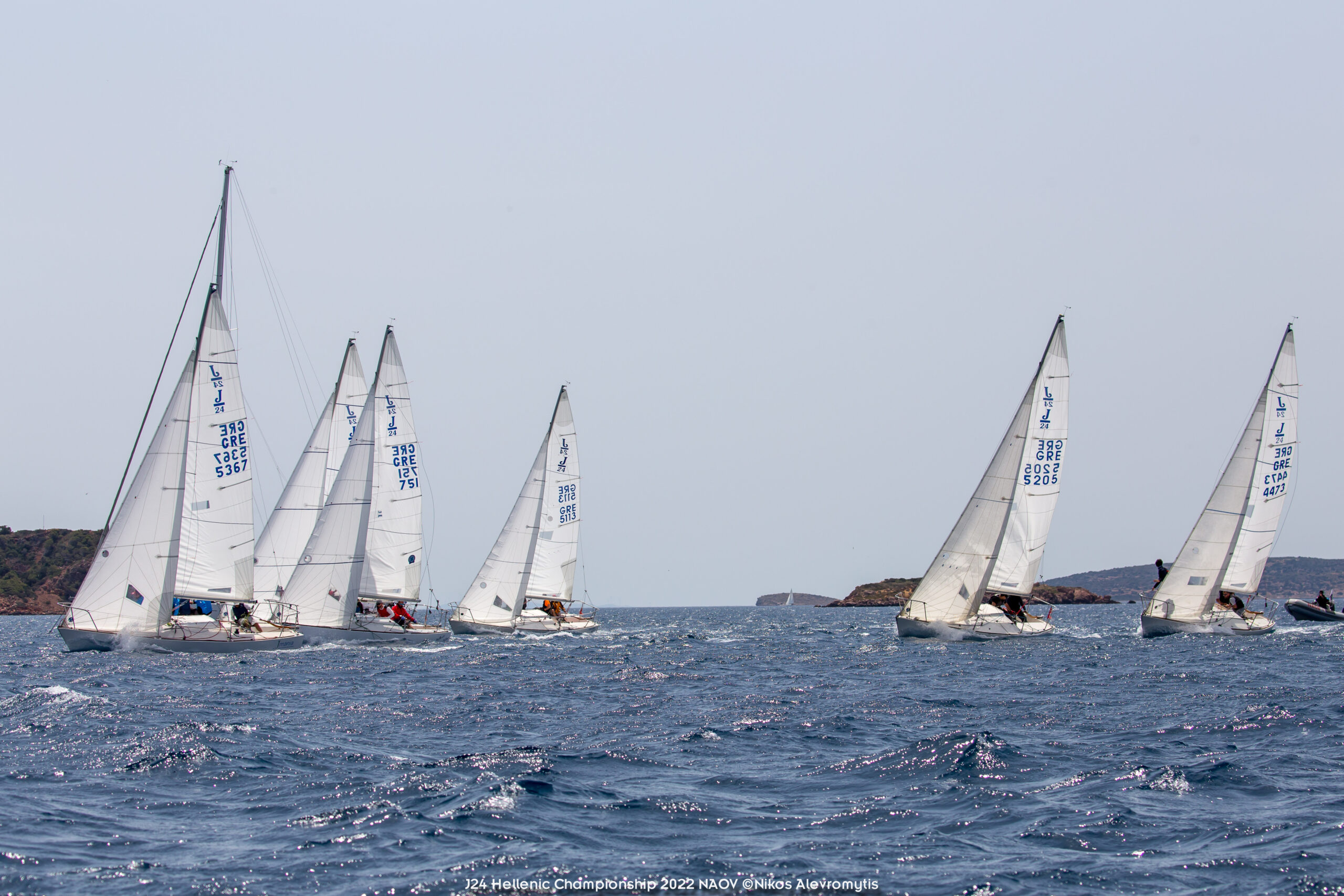 J24 Hellenic Championship 2022.NAOV ©Nikos Alevromytis