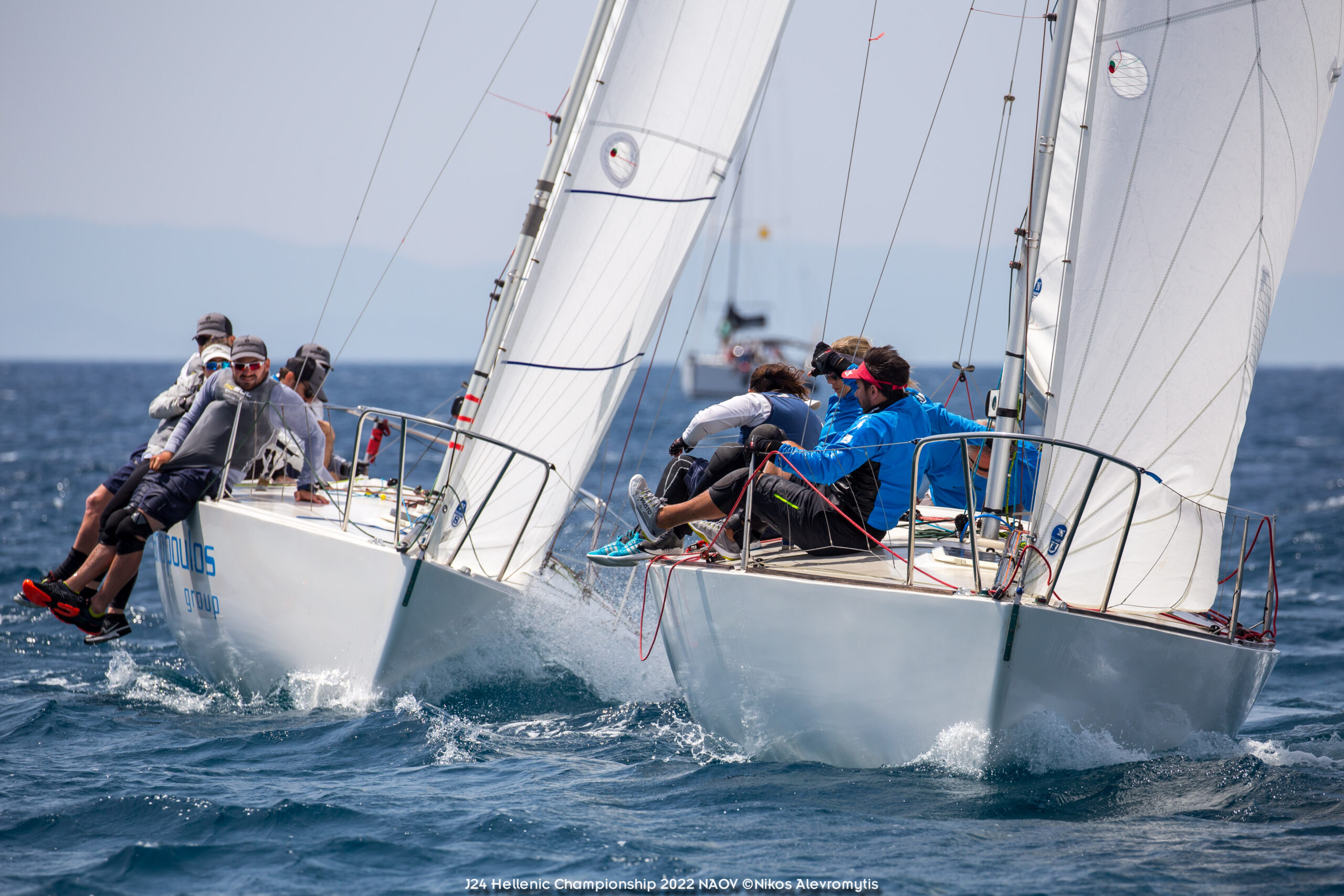 J24 Hellenic Championship 2022.NAOV ©Nikos Alevromytis