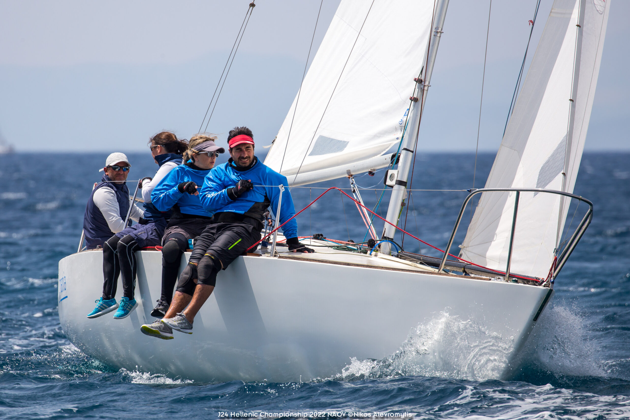 J24 Hellenic Championship 2022.NAOV ©Nikos Alevromytis