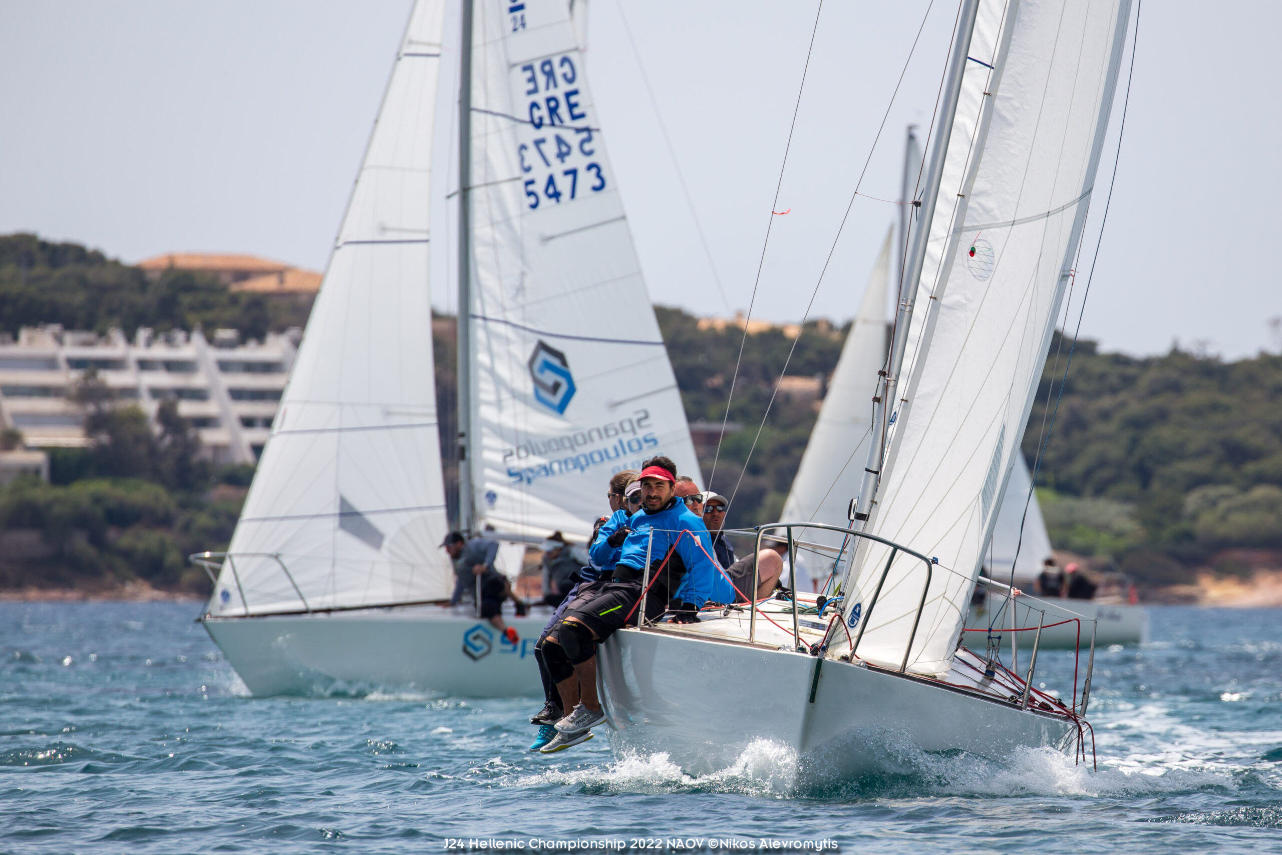 J24 Hellenic Championship 2022.NAOV ©Nikos Alevromytis