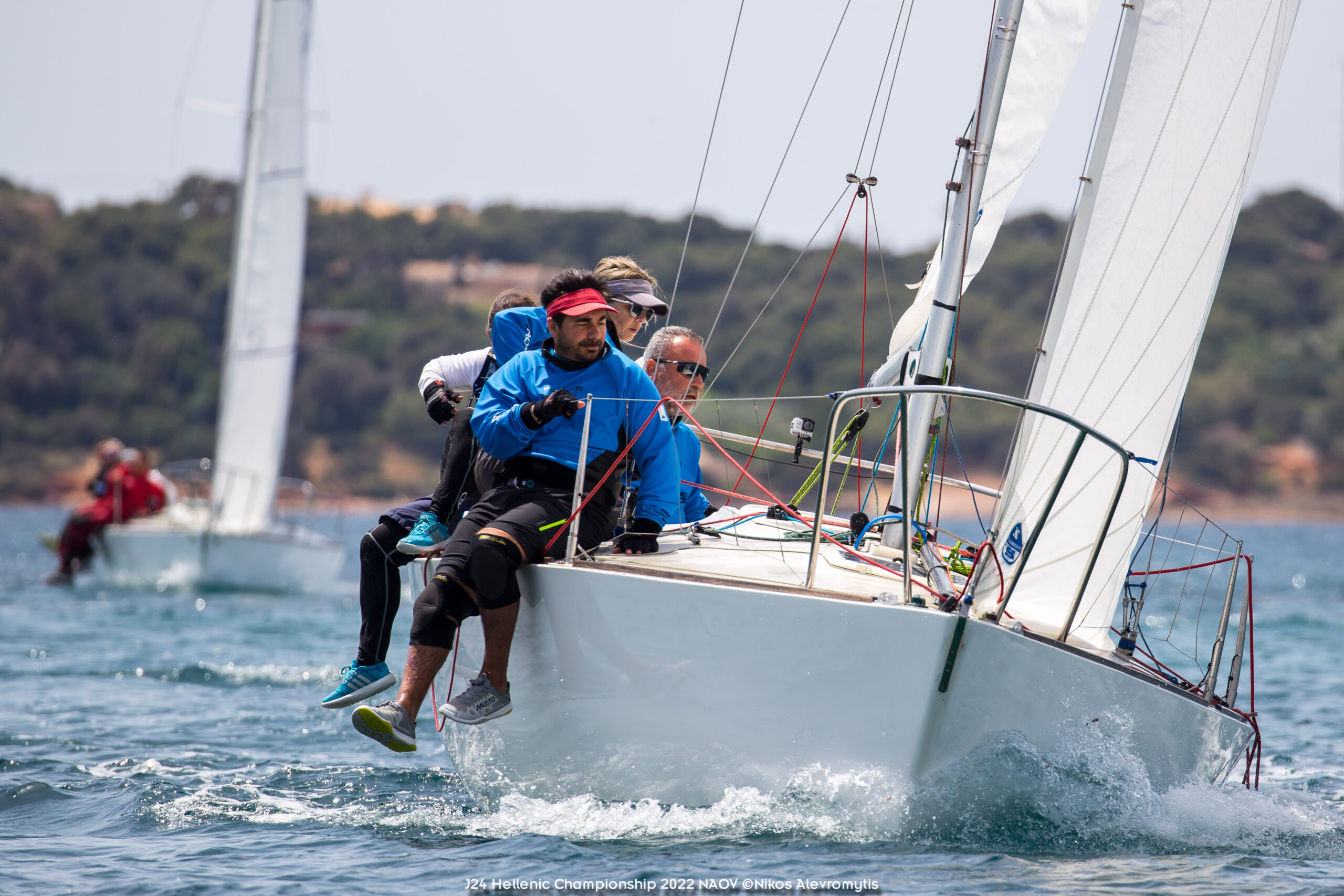 J24 Hellenic Championship 2022.NAOV ©Nikos Alevromytis