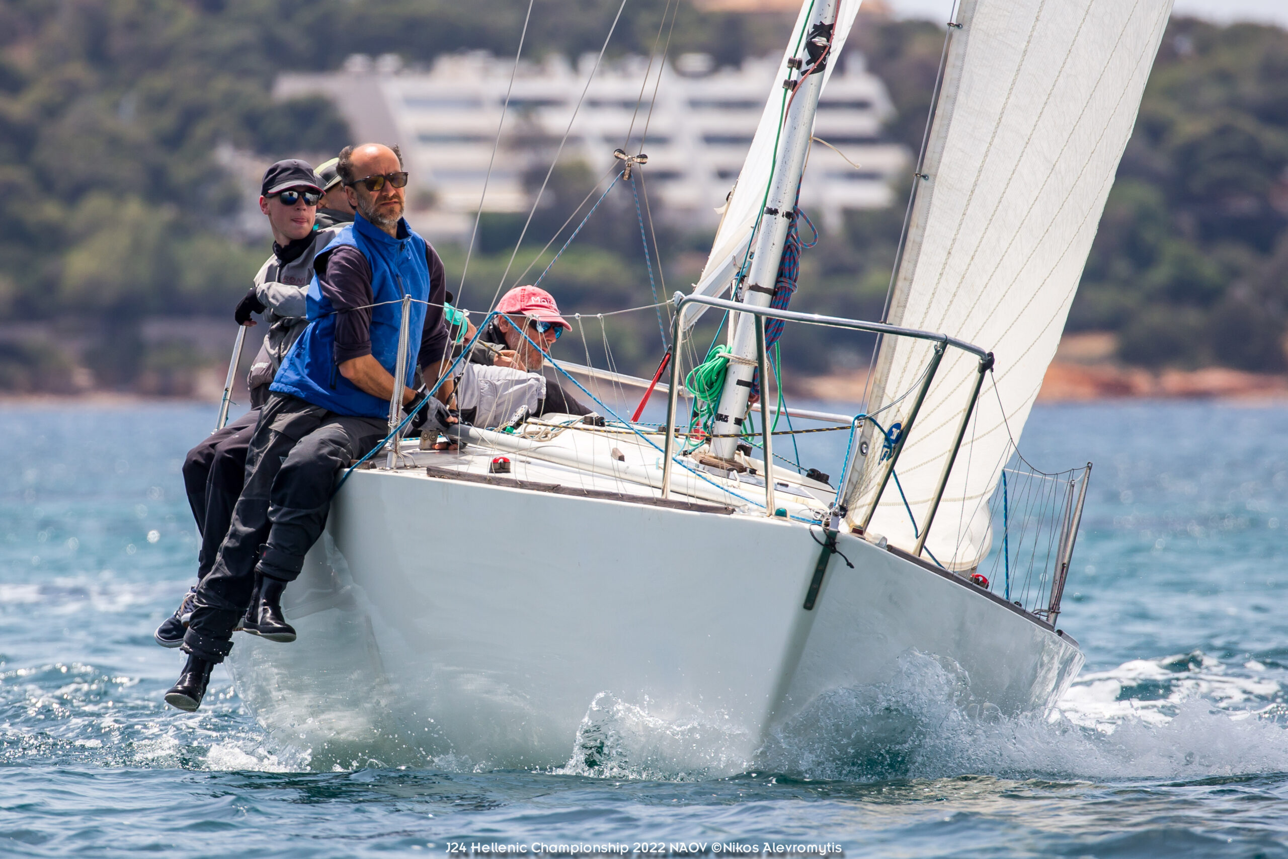 J24 Hellenic Championship 2022.NAOV ©Nikos Alevromytis