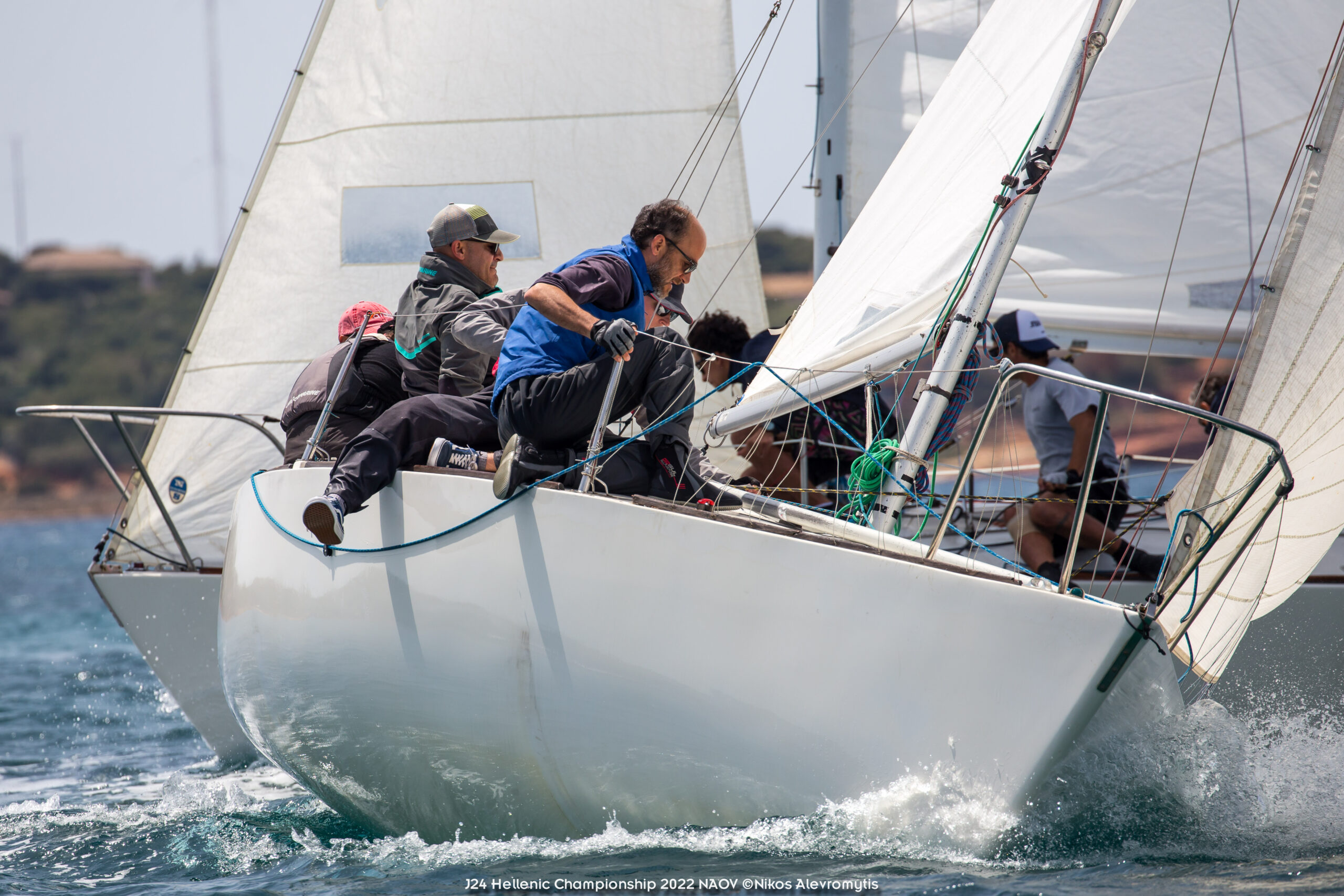 J24 Hellenic Championship 2022.NAOV ©Nikos Alevromytis