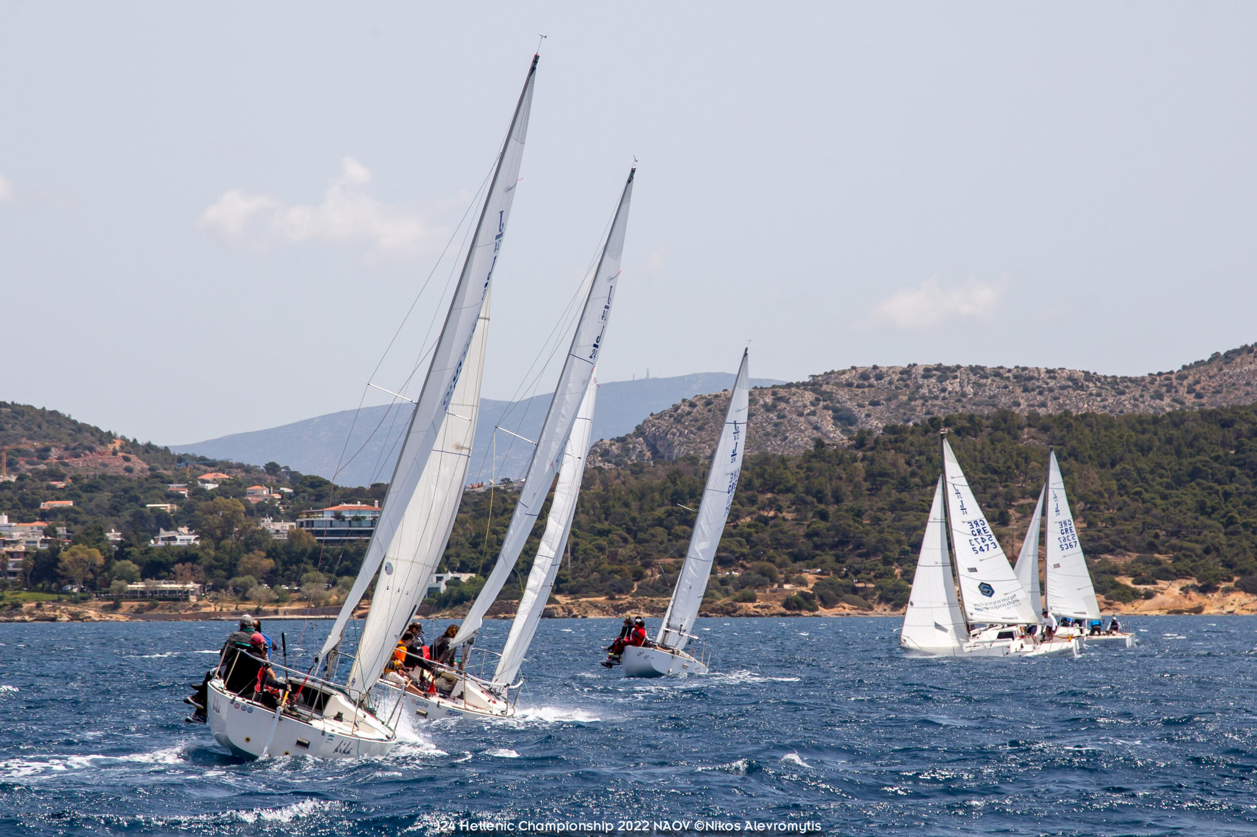 J24 Hellenic Championship 2022.NAOV ©Nikos Alevromytis