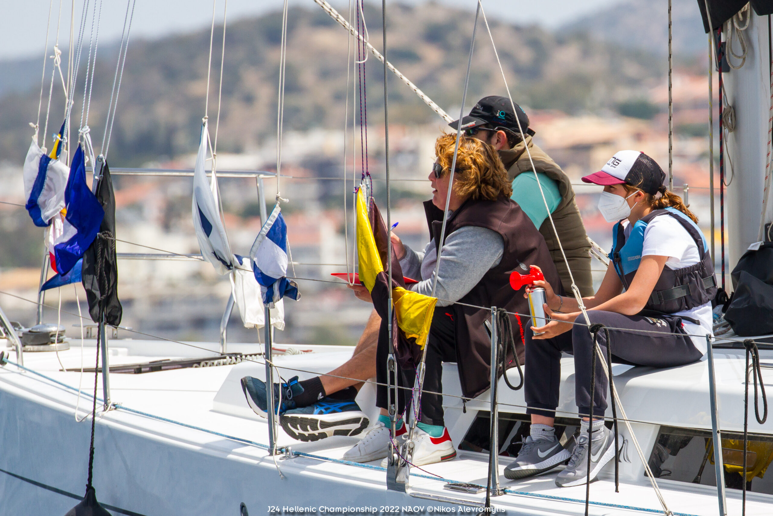 J24 Hellenic Championship 2022.NAOV ©Nikos Alevromytis