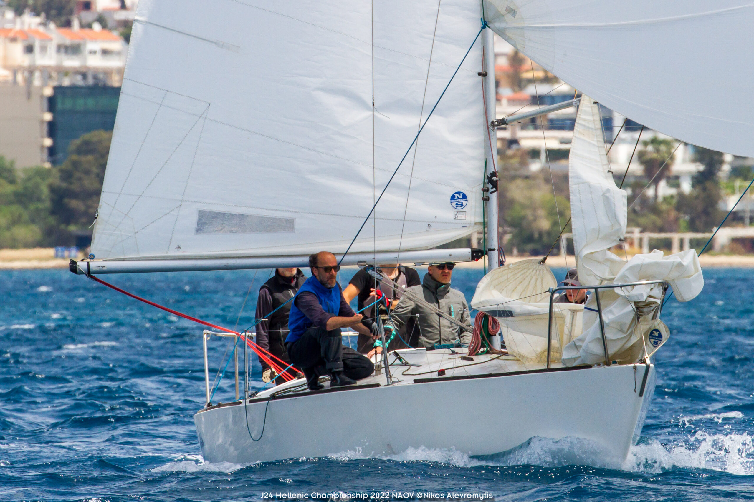 J24 Hellenic Championship 2022.NAOV ©Nikos Alevromytis
