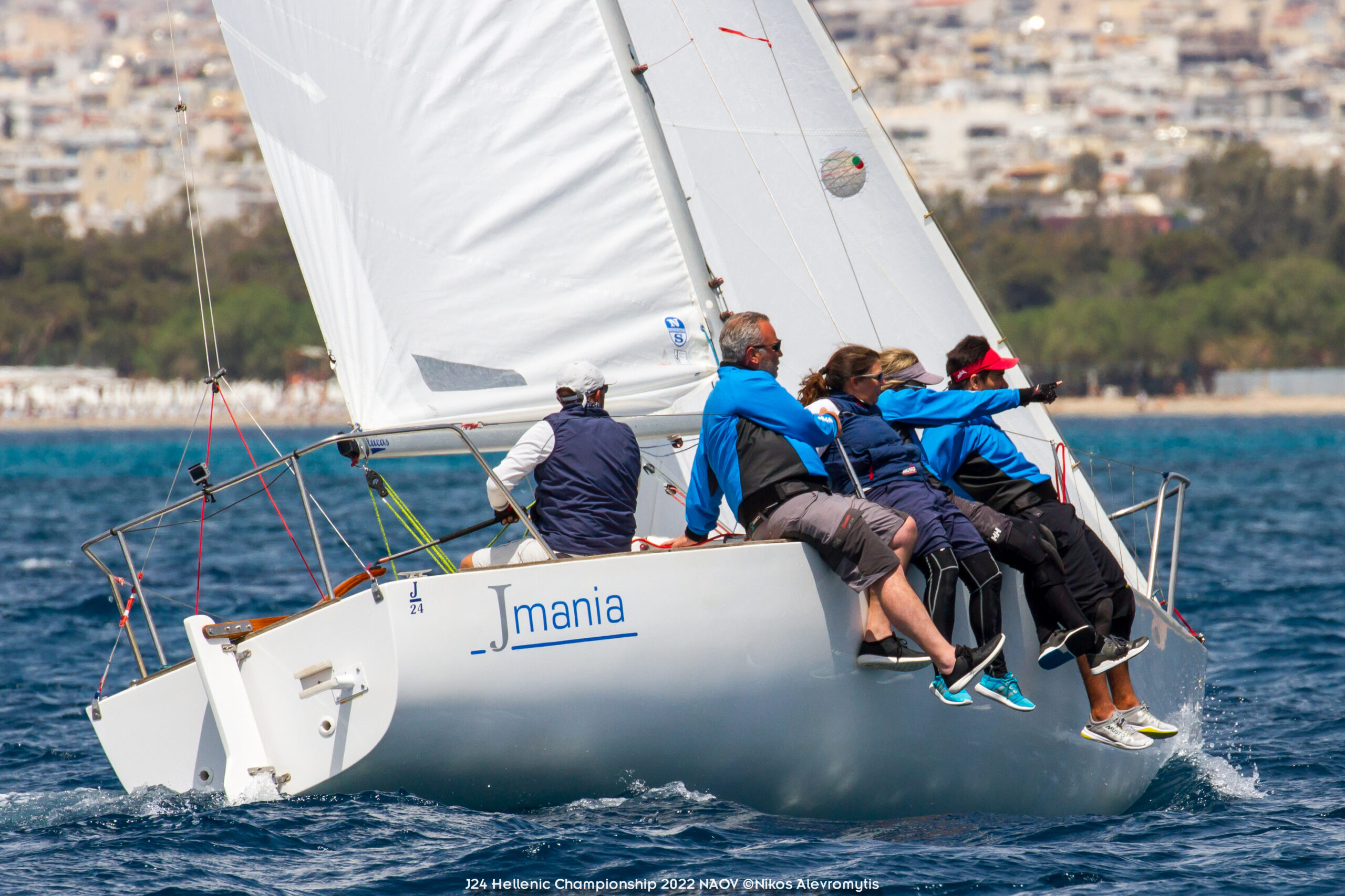 J24 Hellenic Championship 2022.NAOV ©Nikos Alevromytis