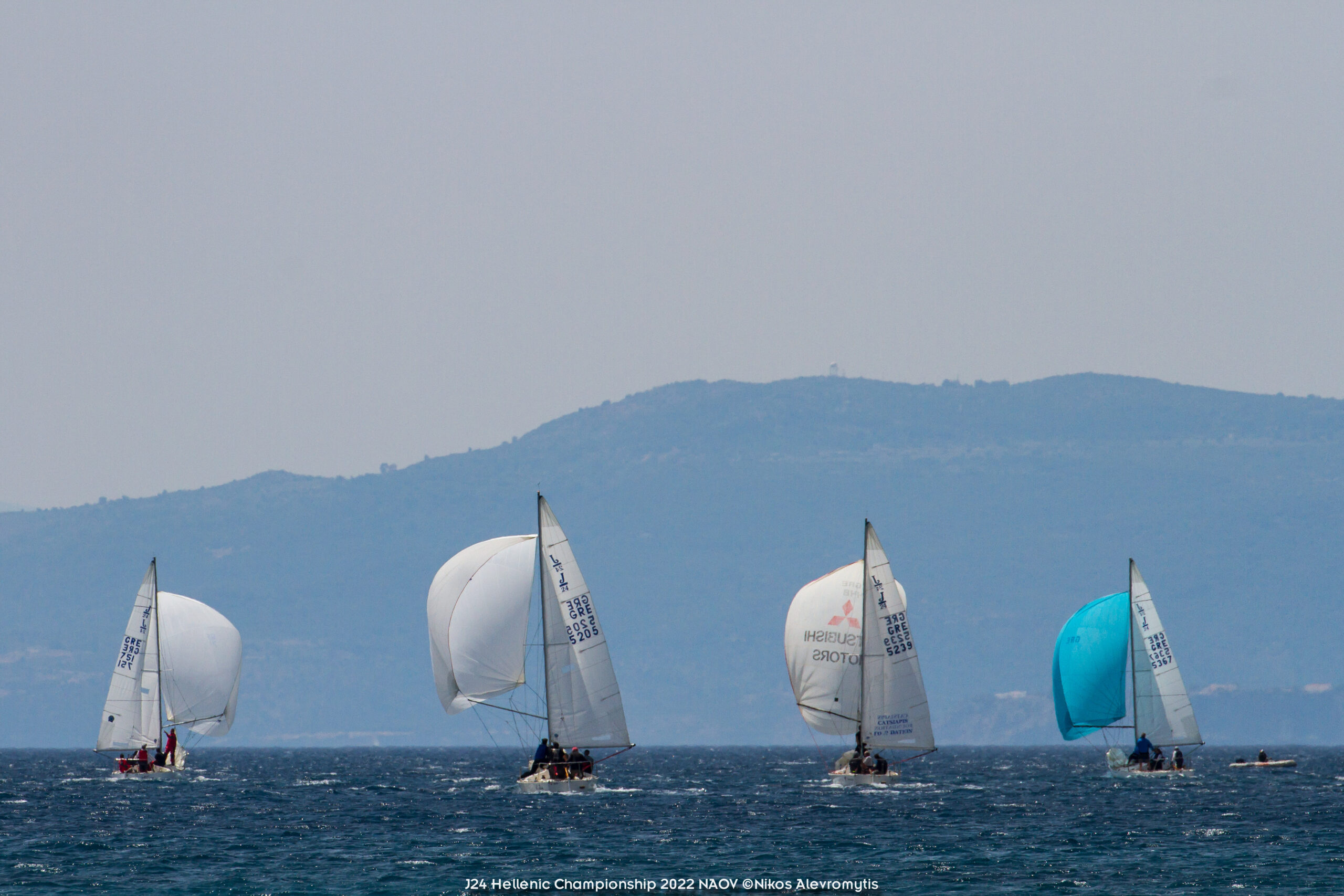 J24 Hellenic Championship 2022.NAOV ©Nikos Alevromytis