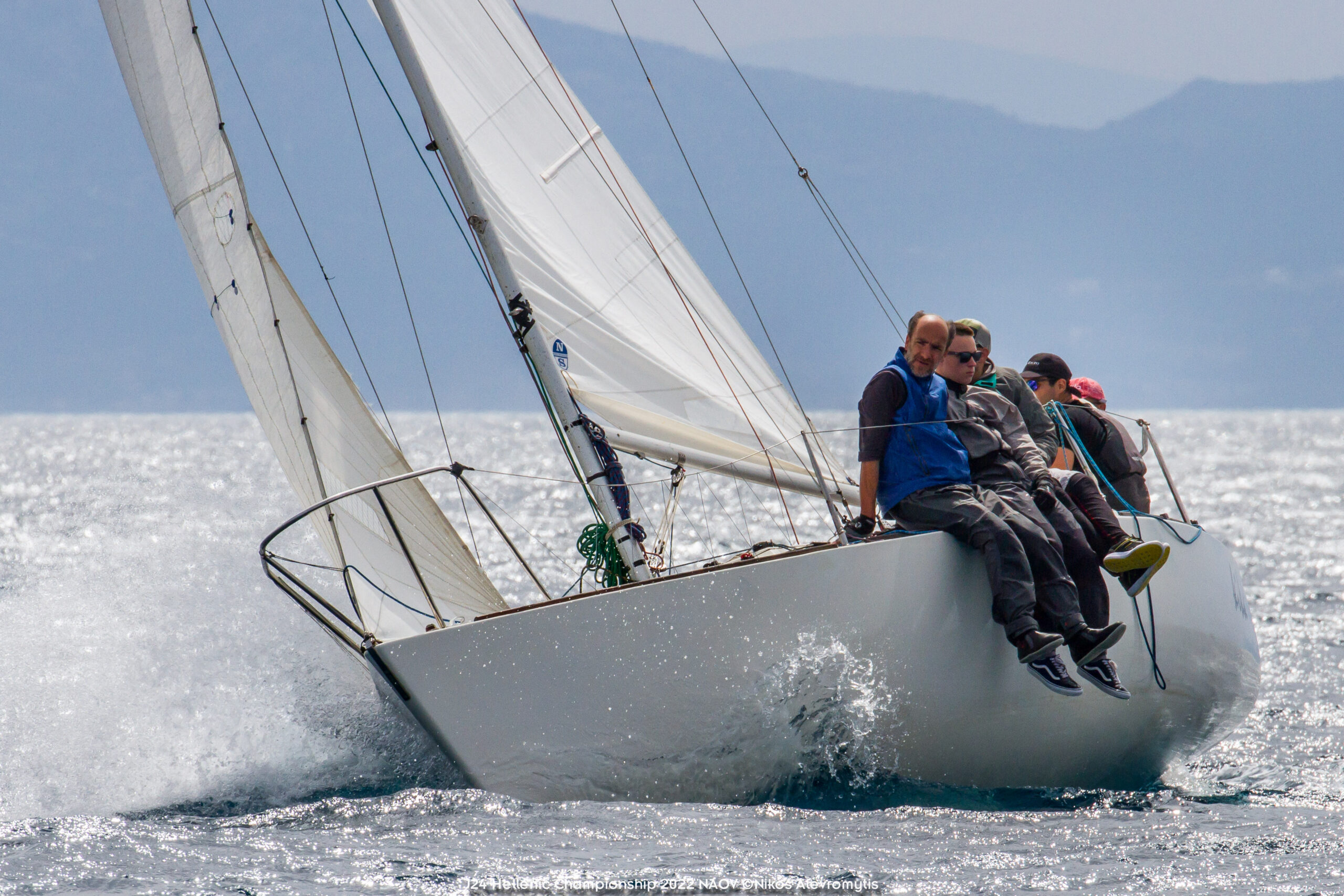 J24 Hellenic Championship 2022.NAOV ©Nikos Alevromytis