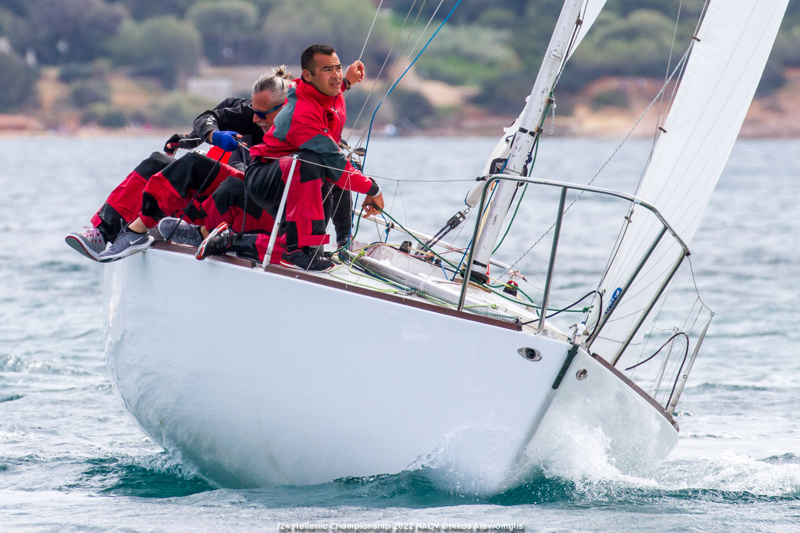 J24 Hellenic Championship 2022.NAOV ©Nikos Alevromytis