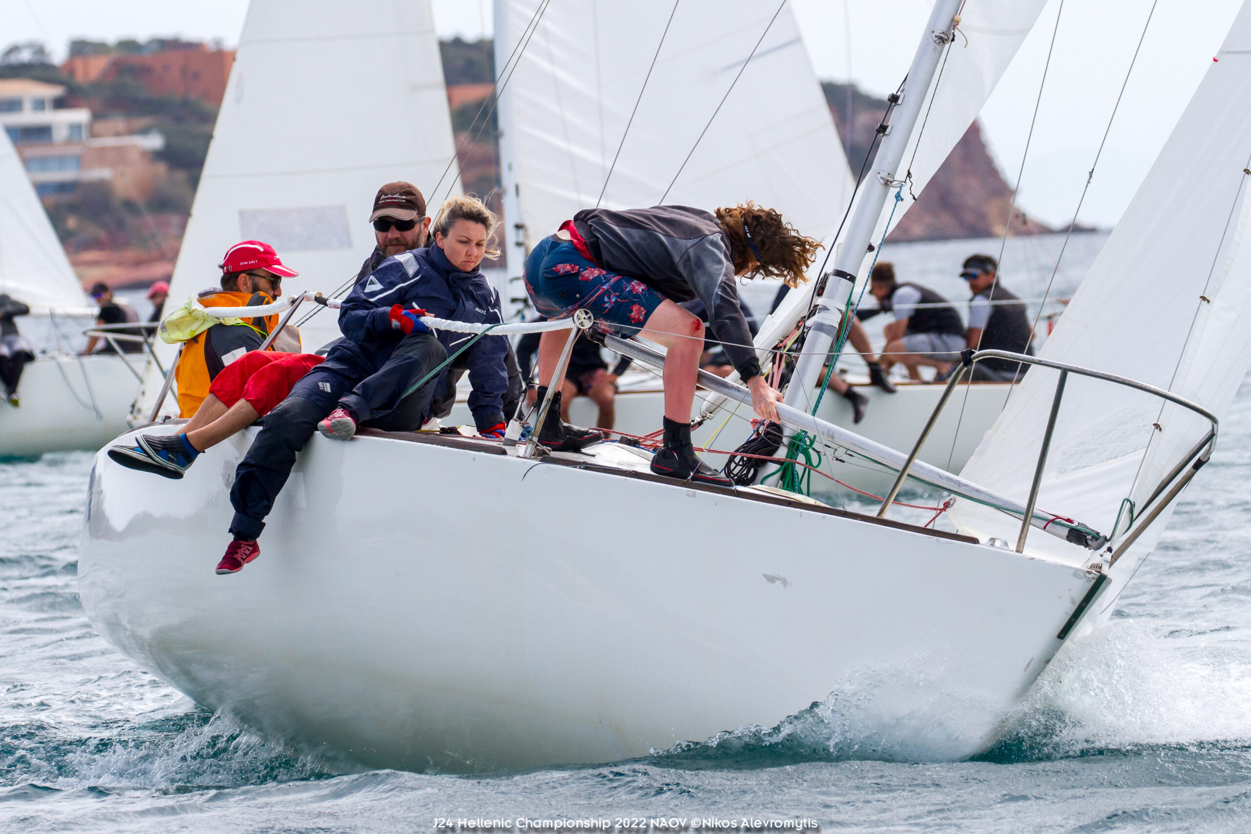 J24 Hellenic Championship 2022.NAOV ©Nikos Alevromytis