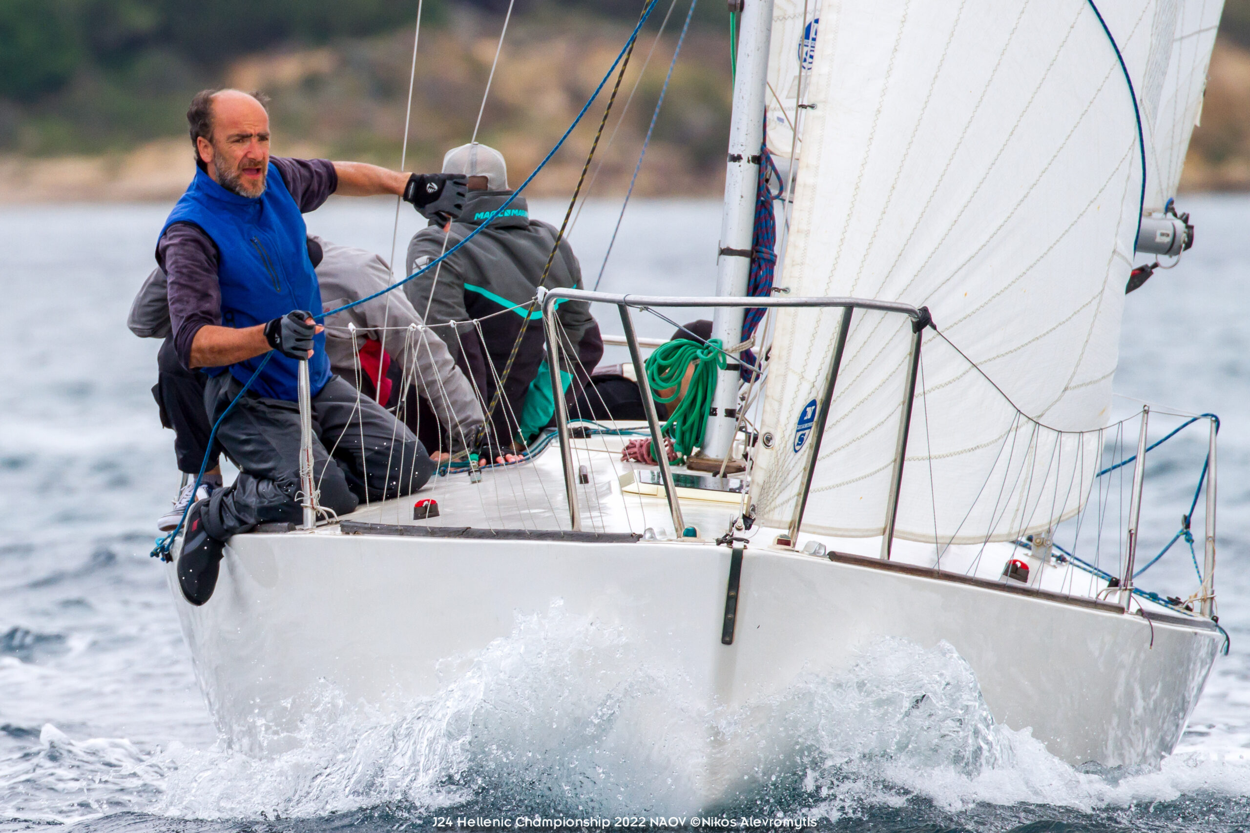 J24 Hellenic Championship 2022.NAOV ©Nikos Alevromytis